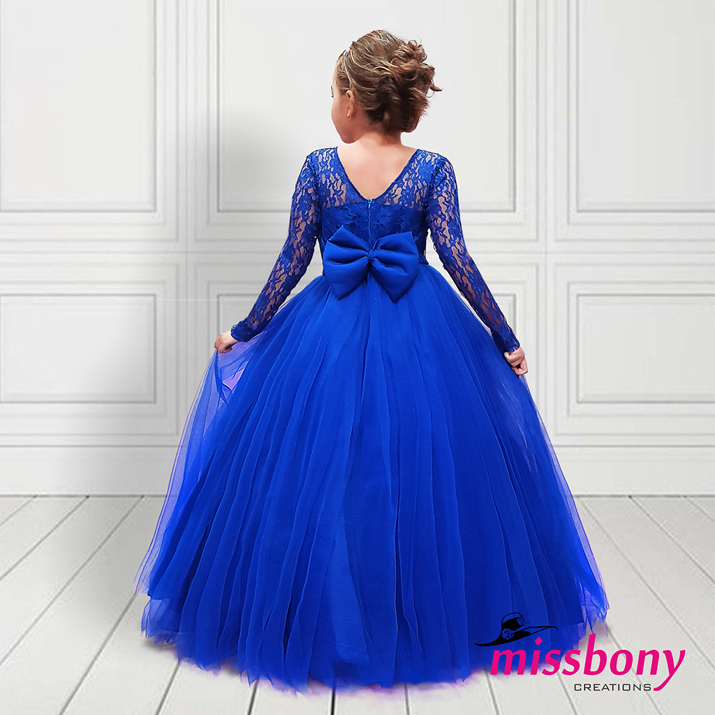 Custom made children's puffy formal dress GRACE